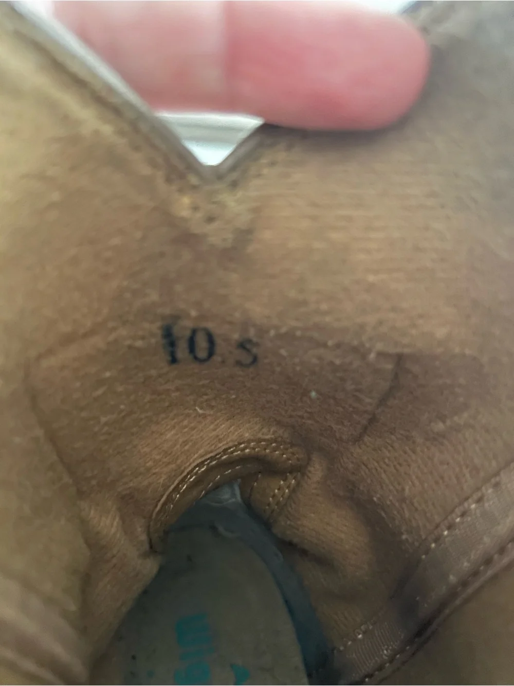 Ariat kids boots- size 10.5- Western American Flag Patch - Brown/Tan Camo